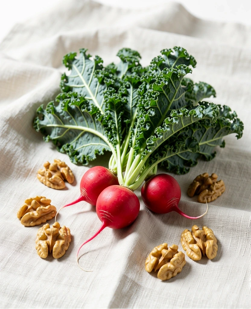 Frische regionale Lebensmittel für gesunde Ernährung